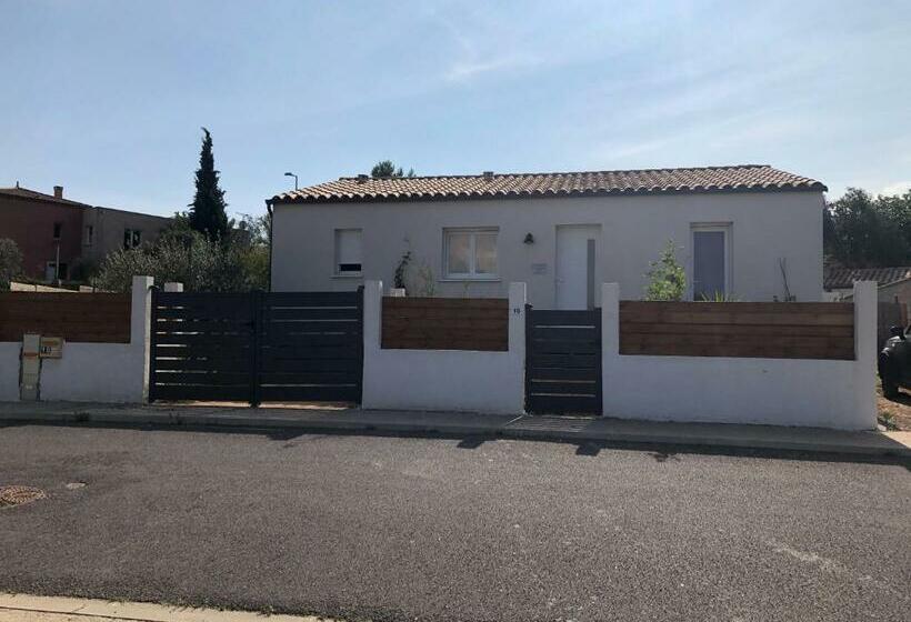 פנסיון Chambre Privée Au Coeur D Une Pinède Dans Un Quartier Résidentiel