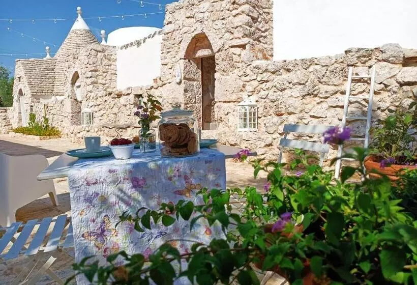 Aamiaismajoitus (B&B) Trulli Di Spinaruta