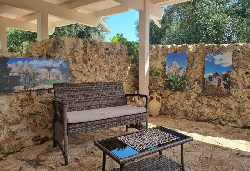 Aamiaismajoitus (B&B) Trulli Di Spinaruta