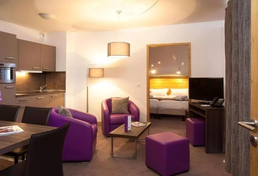 리조트 Résidence Le Chalet Du Mont Vallon