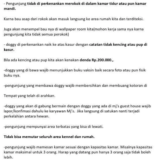 Majatalo Mj S Guesthouse Dog Lovers