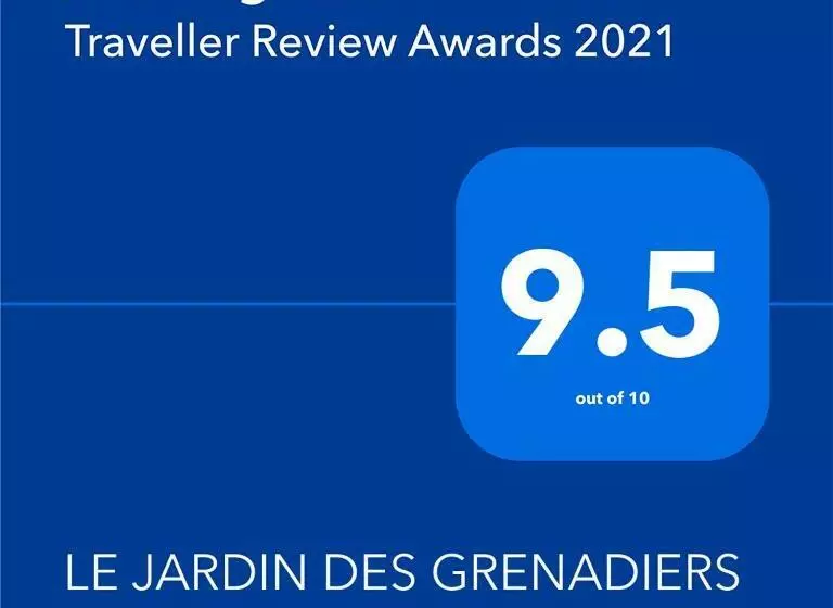 Aamiaismajoitus (B&B) Le Jardin Des Grenadiers