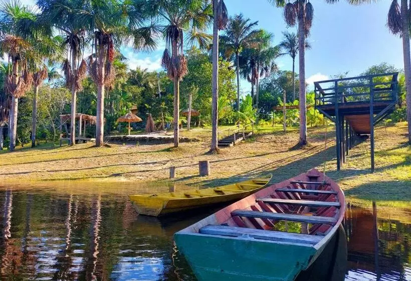 ペンション Ponta Poranga Jungle Lodge