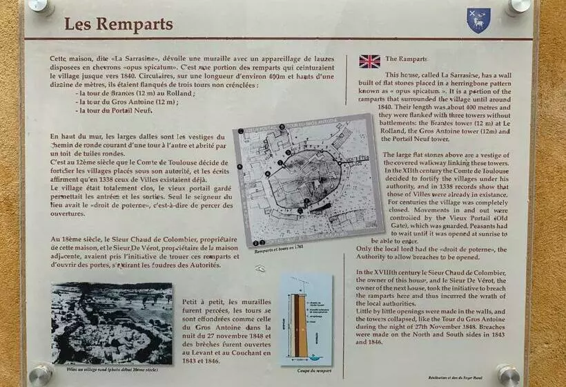 Majatalo La Sarrasine