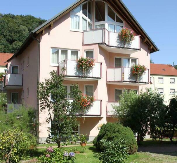 Отель Garni Elbgarten Bad Schandau