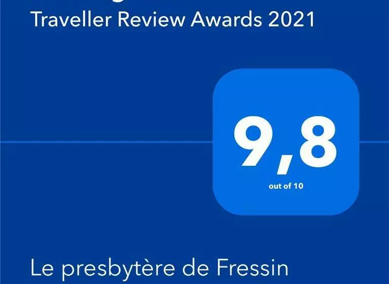 Aamiaismajoitus (B&B) Le Presbytère De Fressin