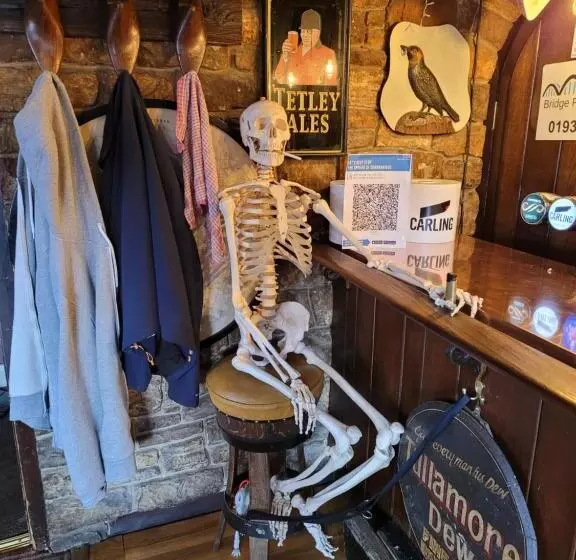 ベッドアンドブレックファースト The Jackdaw Pub Self Catering Static Caravan Free Breakfast Supplied