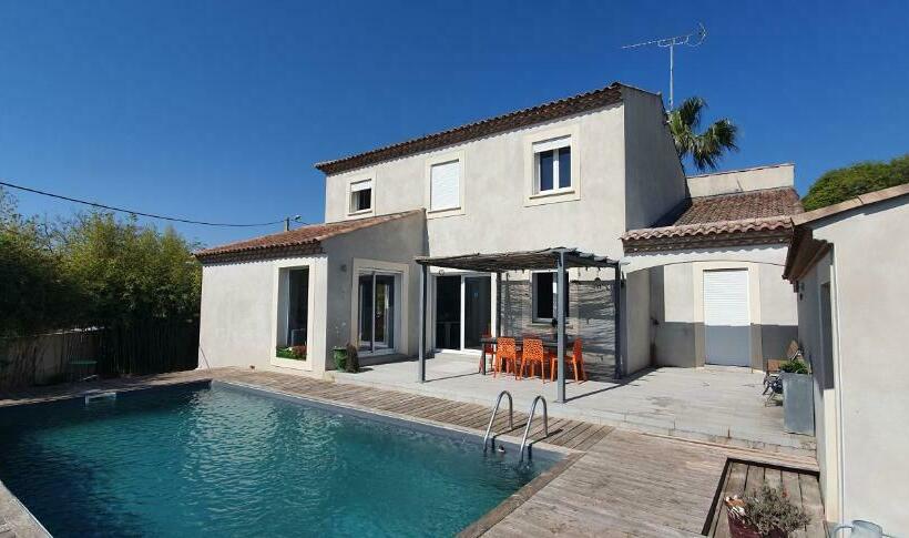 住宿加早餐  Chambre à Bouzigues Dans Villa Individuelle