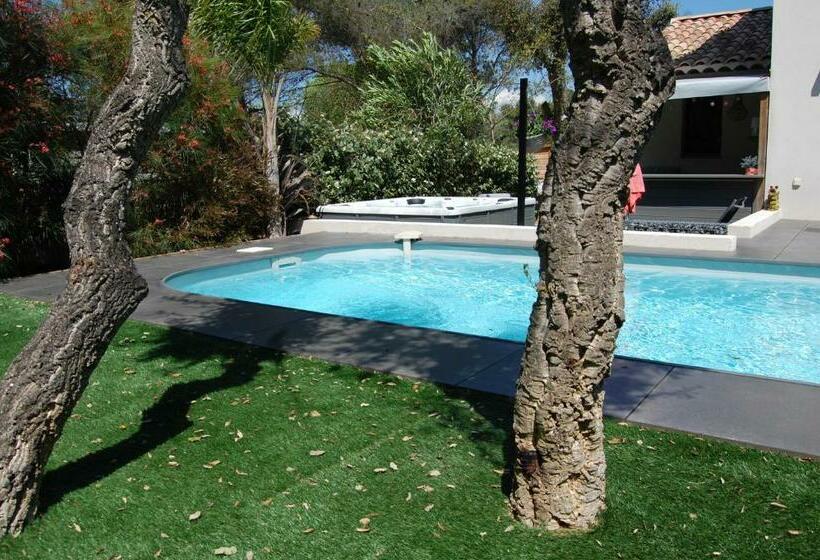 مبيت وإفطار Le Clos Des Barelles