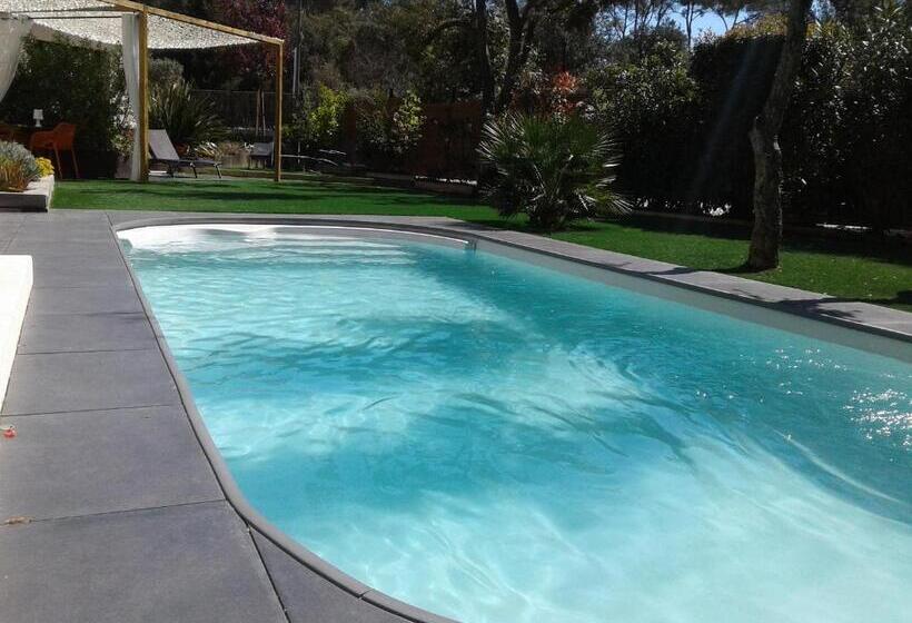 مبيت وإفطار Le Clos Des Barelles