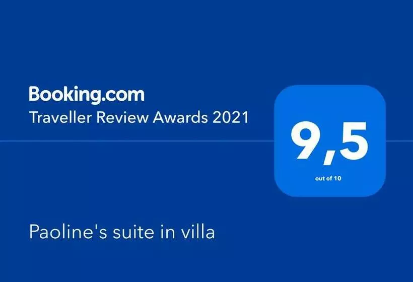تختخواب و صبحانه Paoline S Suite In Villa