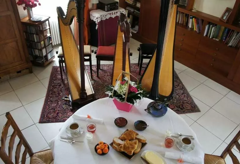 Aamiaismajoitus (B&B) La Chambre Du Harpiste