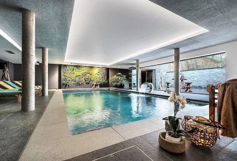 בית מלון כפרי Hôtel Wellness Eau De Roche Durbuy