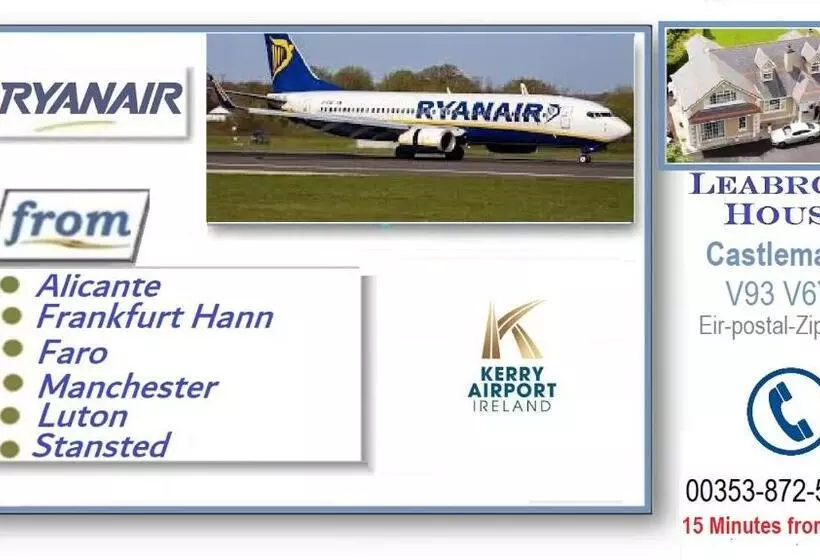 Aamiaismajoitus (B&B) Leabrook House