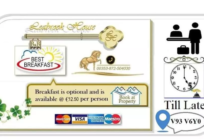 Aamiaismajoitus (B&B) Leabrook House