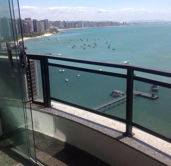 Flat Vista Completa Beira Mar
