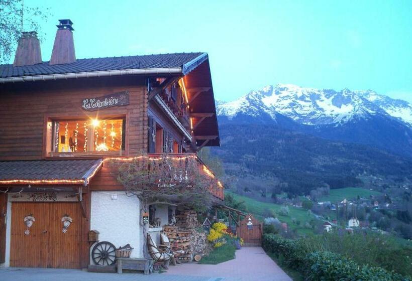 민박 Chalet La Colombière