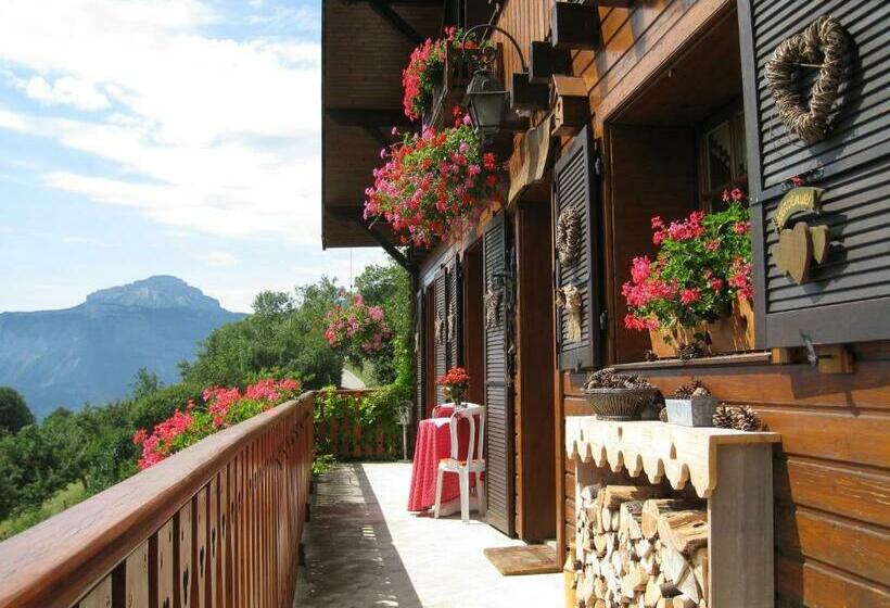 민박 Chalet La Colombière