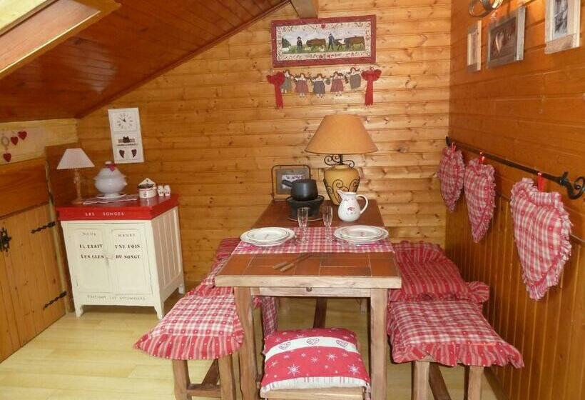 민박 Chalet La Colombière