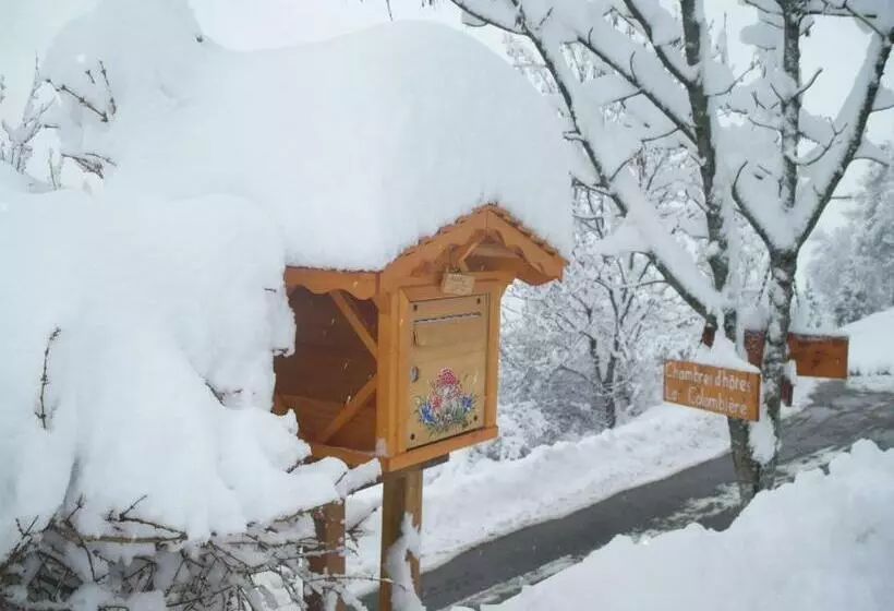 Aamiaismajoitus (B&B) Chalet La Colombière