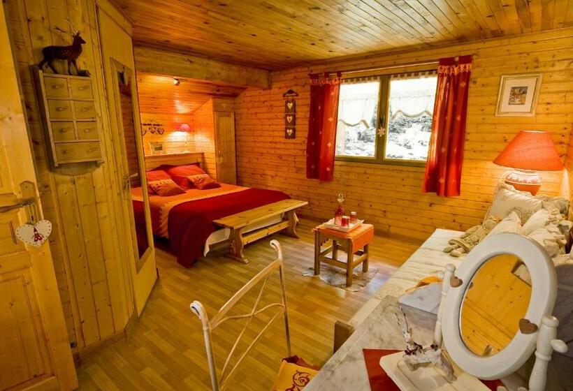 민박 Chalet La Colombière