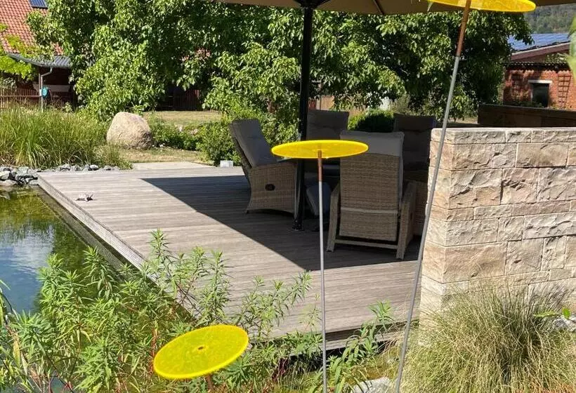 Majatalo Ferienwohnung Landhaus Hohenstein, Schwimmteich, Ruhige Lage