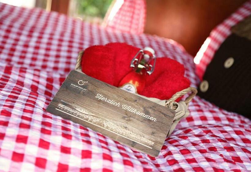 민박 Schlaf Fass Maienfeld