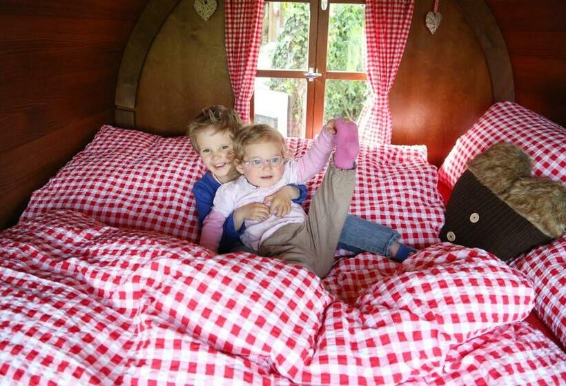 민박 Schlaf Fass Maienfeld