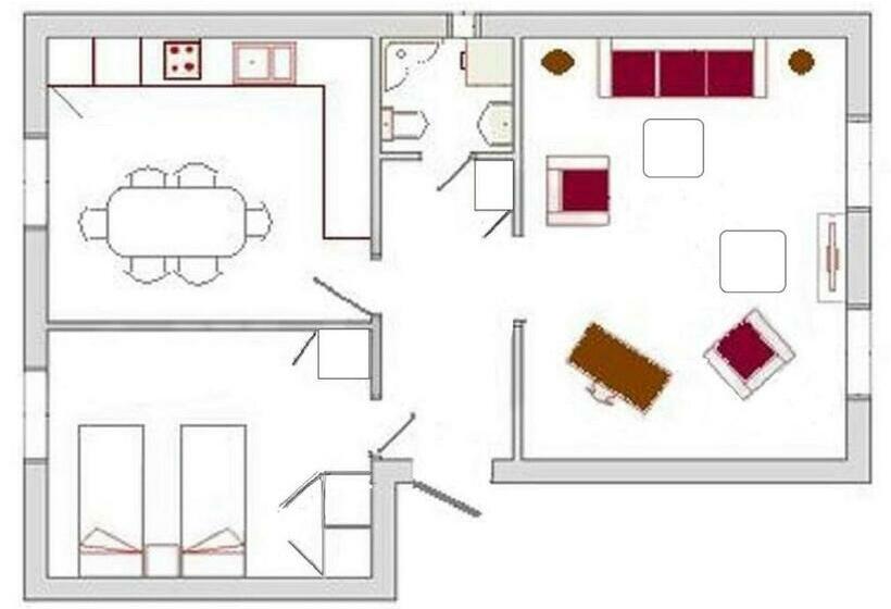 בית מלון כפרי Bosmart Apartments