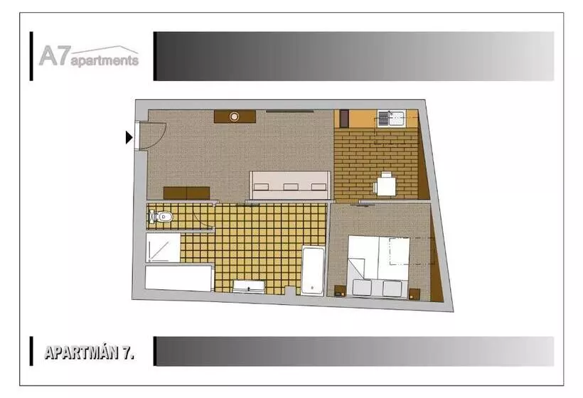 پانسیون A7 Apartments