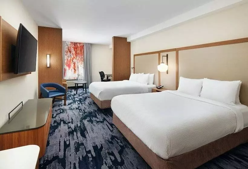 Отель Fairfield Inn & Suites Worcester Auburn