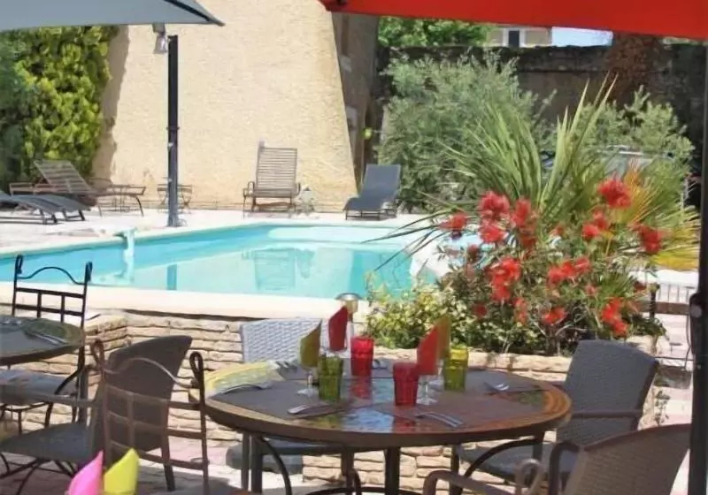 호텔 Logis Hôtel La Bastide D Entraigues