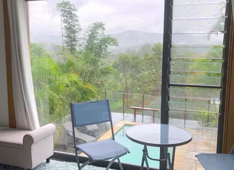 ペンション The Golden Retreat Pool House