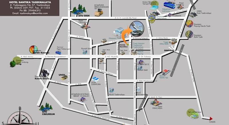 בית מלון כפרי Santika Tasikmalaya