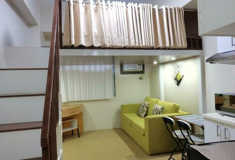 Condo In Poblacion With City And Pool View