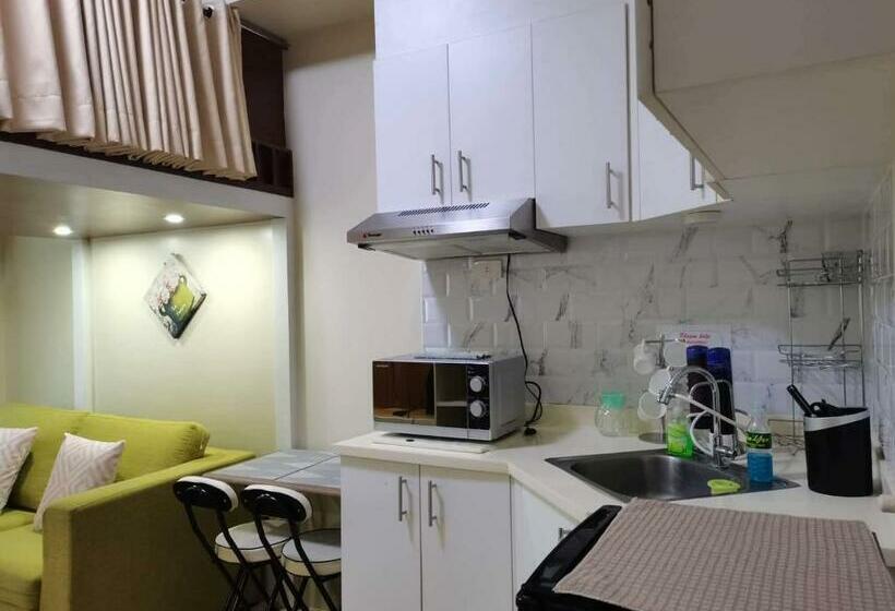 Condo In Poblacion With City And Pool View