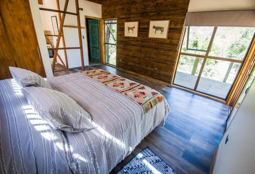 Bed and Breakfast Cabaña Con Tinaja En Viña Narbona Wines