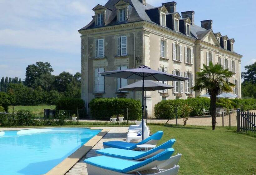 Пансион Château La Mothaye   Self Catering Apartments With Pool In The Loire Valley