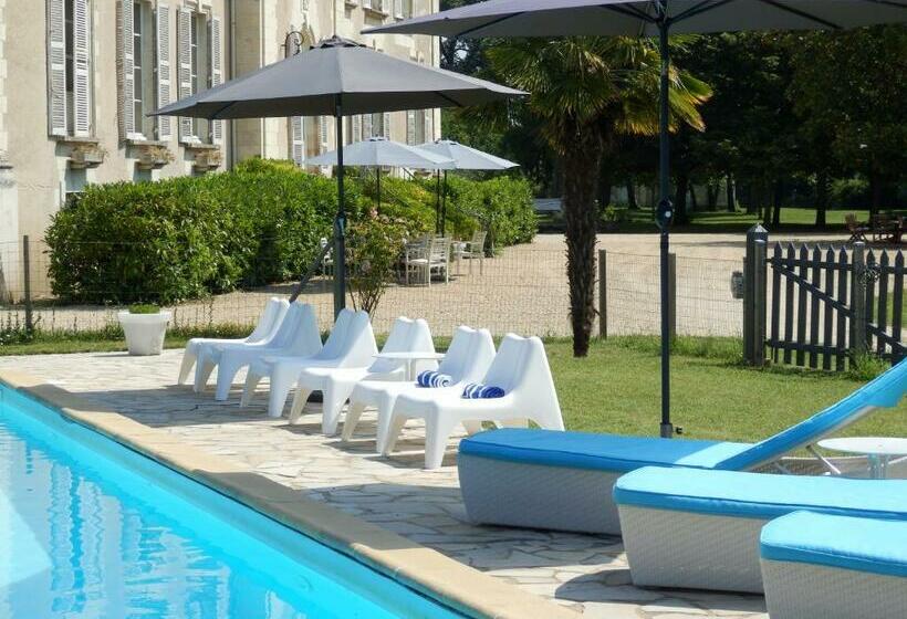 Пансион Château La Mothaye   Self Catering Apartments With Pool In The Loire Valley