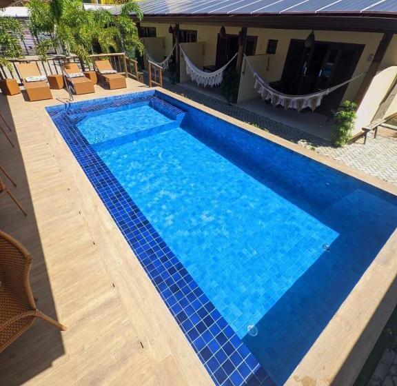 旅馆 Pousada Lua Nova Charmosa Chalés Com Hidro E Jacuzzi