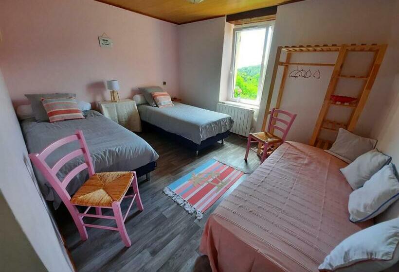 Bed and Breakfast Le Logis Des 3 Coeurs Chambre Aeiou