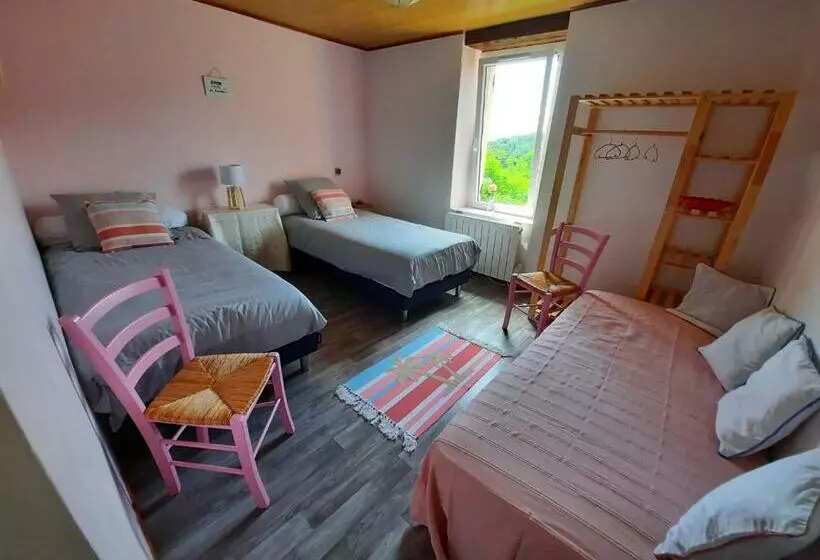 Aamiaismajoitus (B&B) Le Logis Des 3 Coeurs Chambre Aeiou