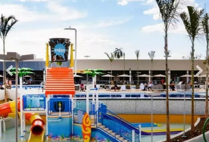 Resort Solar Das águas   Apartamento Para 7 Pessoas
