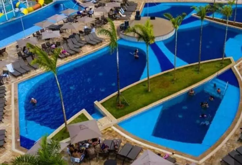 Resort Solar Das águas   Apartamento Para 7 Pessoas