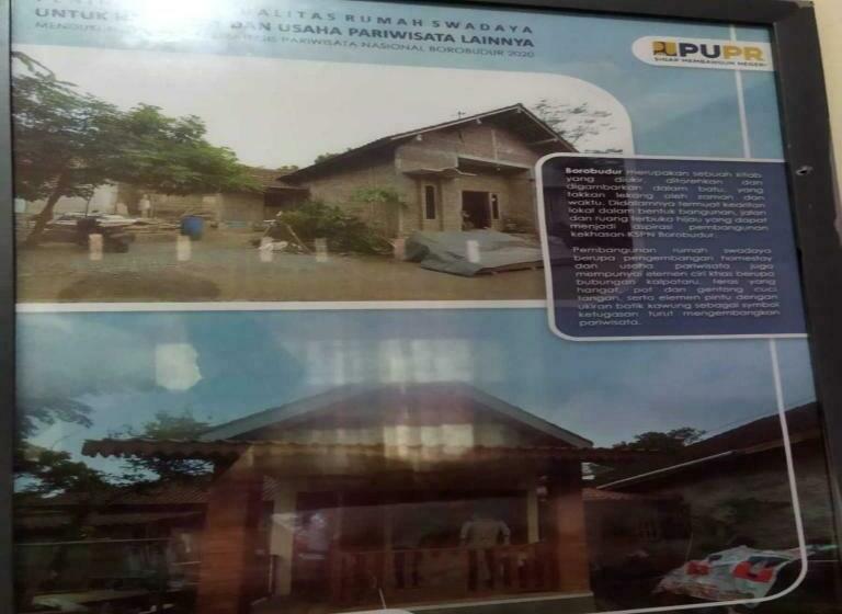 פנסיון Borobudur Kampung Homestay M Maslah