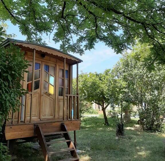 Pensjonat Roulotte Marcel Chaix Accueil