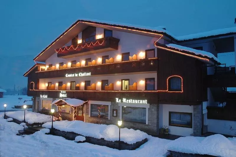 호텔 Comtes De Challant Albergo Etico Valle D Aosta