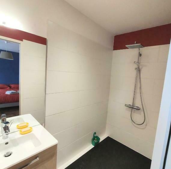 צימר Le Cactus Orange Chambre D Hôte Entrée Indépendante