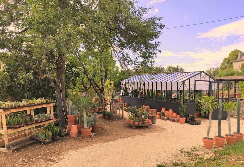 צימר Le Cactus Orange Chambre D Hôte Entrée Indépendante