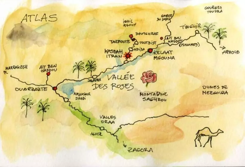 Hotelli Kasbah Itran